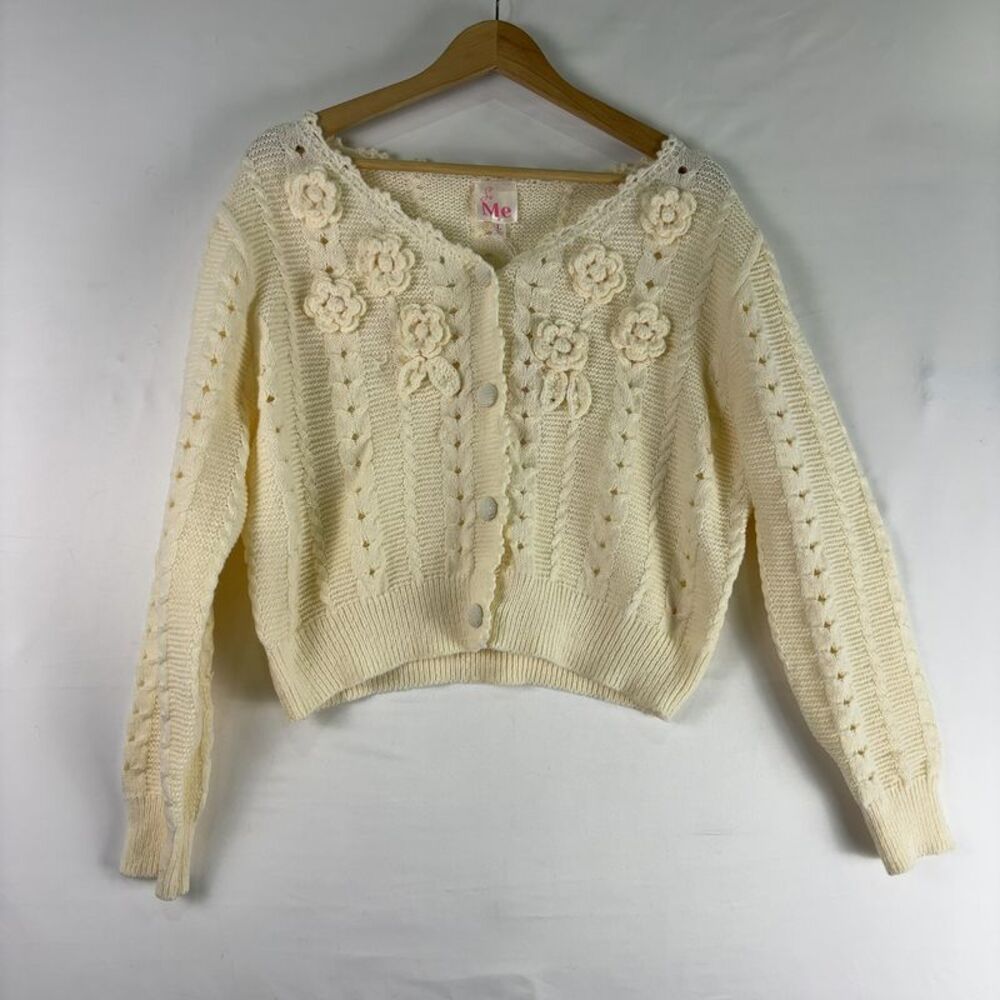 So Me Button Down Cardigan